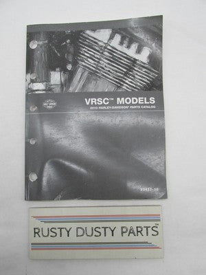 Harley-Davidson Official Factory VRSC V-Rod Parts Catalog 99457-10