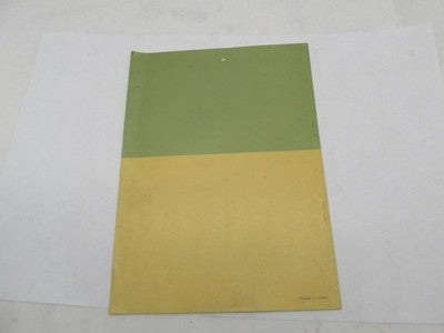 Yamaha Official Factory Self Starter and Dynamo Manual Booklet