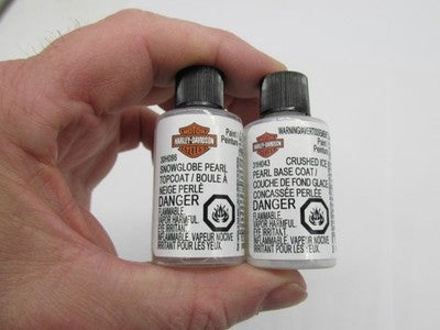 Harley Davidson Genuine NOS Touch Up Paint Kit Crushed Ice Pearl 98601