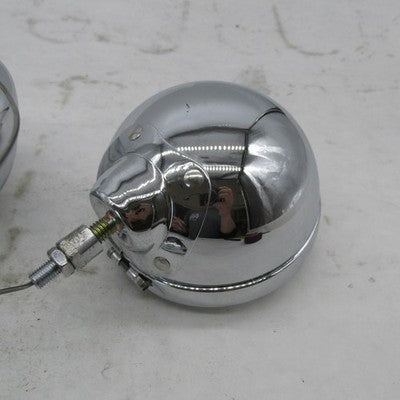 Pair of Harley Davidson OEM 4" Auxiliary Fog Lamps 12V 35W 7132 w/ For