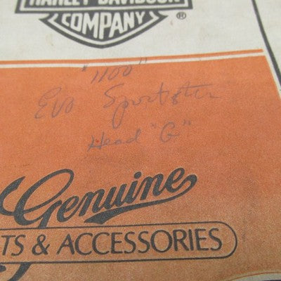 Lot of 7 Harley OEM NOS 86-87 Sportster XLH 1100 Cylinder Head Gaskets