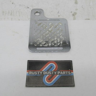 Harley Davidson Genuine Chrome Billet Inspection Tag Renewal Plate