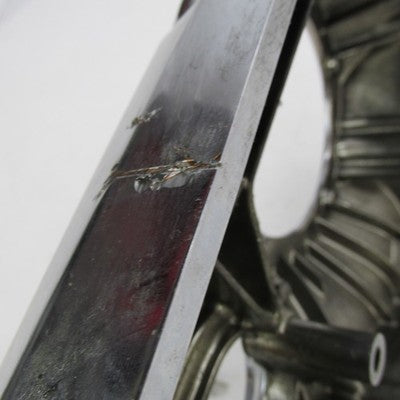 Harley Davidson OEM Chrome Outer Primary Cover FX Shovelhead Road Rash