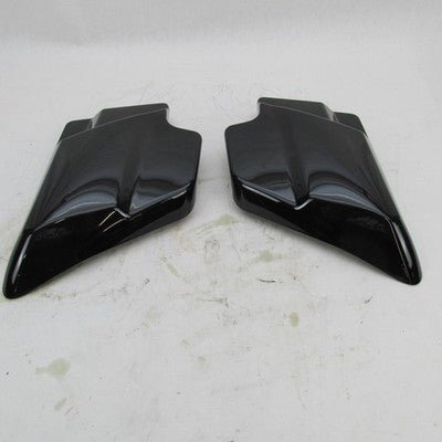 Pair of Harley-Davidson OEM Touring Side Covers Vivid Black 66048-09A