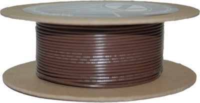 Namz #18G Primary Wire 100' Brown NWR-1-100