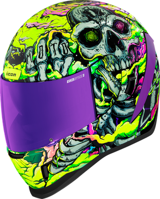 Icon Airform Hippy DIppy Helmet Purple XS 0101-16024