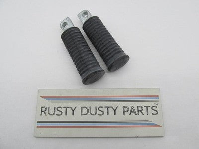 Pair of Harley-Davidson Genuine Stock Passenger Rubber Foot Pegs Foot