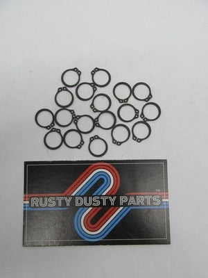 Lot of 18 Harley Davidson Genuine NOS CLutch Rod Retaining Rings 11037