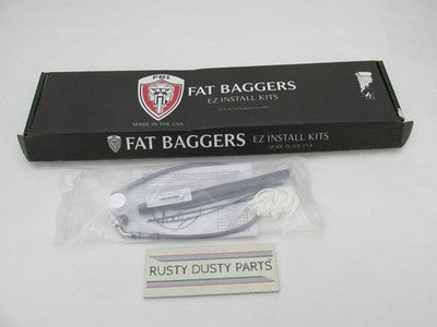Fat Baggers NOS NIB 16" Chrome Handlebar Install Kit Touring 0662-0828