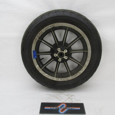 Harley OEM 87-99 Touring 10-Spoke 16x3" Front Mag Wheel *DAMAGED* 4349