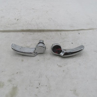 Pair of Harley OEM 14-23 Touring Chrome Saddlebag Latches 90200902 902