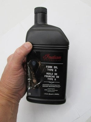 Indian NOS Genuine OEM Challenger Fork Oil Type II 2884244 - 1 QT