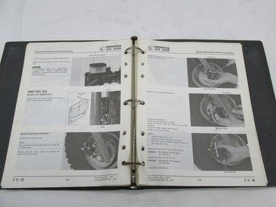 Honda Official Factory 1983-1984 ATC 250R Three Wheeler Shop Service M