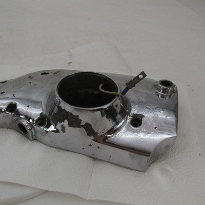 Harley OEM Ironhead Sportster Chrome Gearcase Cam Cover w/ Bolts 25202