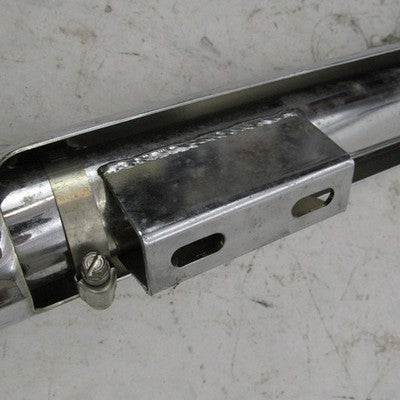 Vance & Hines Harley Davidson OEM Rear Exhaust Pipe & Chrome Heat Shie