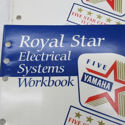 Lot of 4 Yamaha Royal Star Electrical Systems Training Service Manual