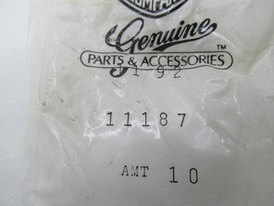 Lot of 6 Harley Davidson NOS Genuine Inspection Cover O-Rings 11187