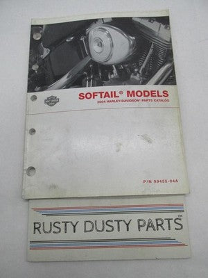 Harley-Davidson Official Factory 2004 Softail Models Parts Catalog 99