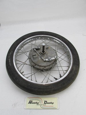 Suzuki T250 Hustler 18X2.75 Front Twin Leading Drum Brake Shoe Spoke W