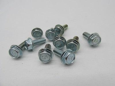 Lot of 10 Harley Davidson Genuine NOS M6x1.0x16mm Hex Head Flange Scre