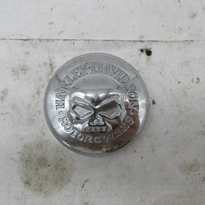 Harley Davidson Genuine Willie G Skull Handlebar Grip End Cap Single 5