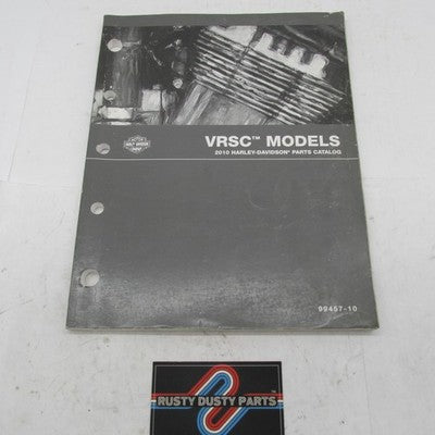 Harley-Davidson Official Factory 2010 VRSC V-Rod Parts Catalog Manual