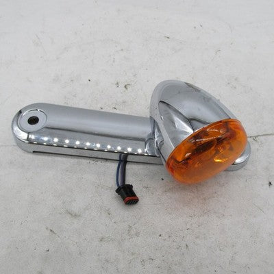 Harley Davidson OEM 14-23 Touring Front Turn Signals Chrome 67800161 6
