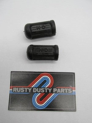 Lot of 2 Harley Davidson Genuine NOS Aermacchi Shift Brake Toe Peg Rub