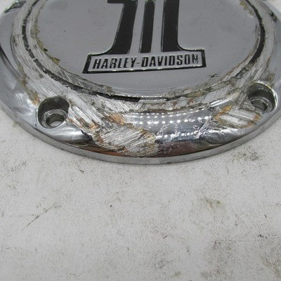 Harley Davidson Genuine Willie G Derby Cover Skull #1 Chrome