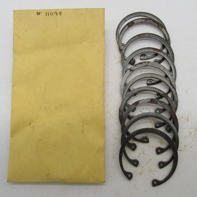 Lot of 10 Harley-Davidson OEM NOS Front Wheel Hub Retaining Snap Rings