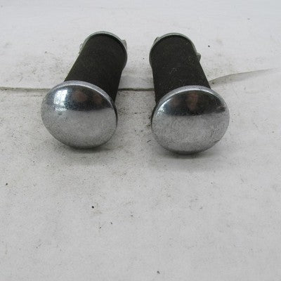 Pair of Harley Chrome and Foam Comfort Cushion Buddy Footpegs