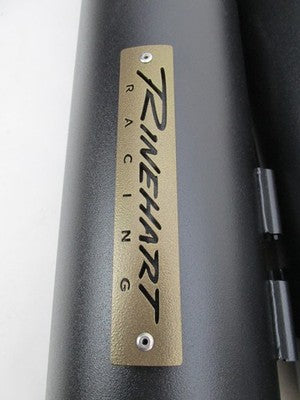 Rinehart Racing NOS Harley Davidson Pair Muffler Black with Bronze 500
