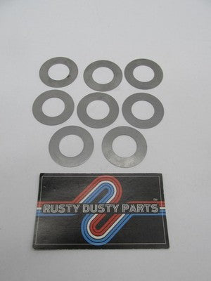LOT of 8 Harley-Davidson Genuine OEM NOS .016" Wheel Spacer Shim 43291