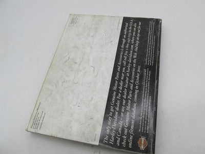 Harley Davidson 2003 Genuine Motor Parts and Accessories Catalog Book