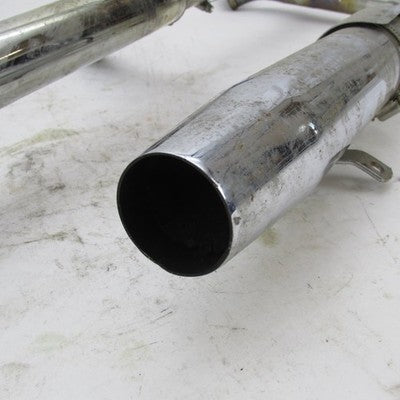 Harley Davidson OEM 95-99 Softail Chrome Exhaust Headers & Mufflers 65