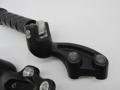 Set of Indian Genuine OEM Scout Sixty Bobber Black Passeneger Footpegs