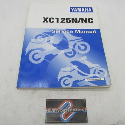Yamaha 1985/1985 XC125N NC Service Manual LIT-11616-04-16
