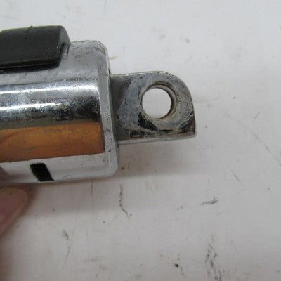 Pair of Harley-Davidson OEM Rubber Ribbed Chrome Foot Pegs Footpegs
