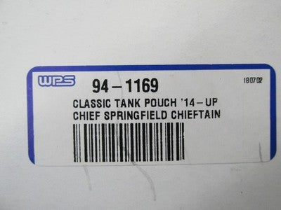 Hopnel Indian Chief Chieftain Black Classic Tank Pouch with EZ Mount V