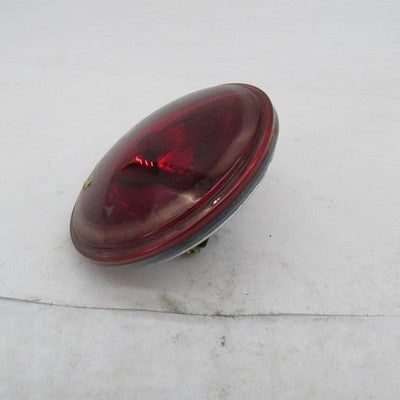 Vintage Harley Davidson OEM Single 12v Red Lens Pursuit and Spot Lamp