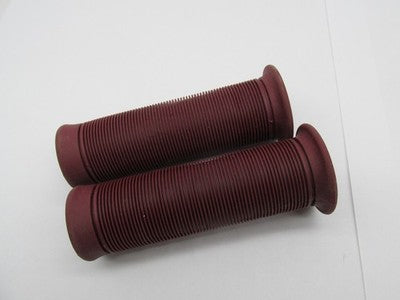 Biltwell NOS Harley Davidson Pair Kung Fu Grips 1" Oxblood 6701-0301