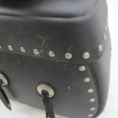LeatherLyke OEM Studded Left Side Hard Saddlebag Locking Luggage Missi