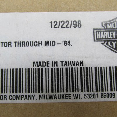 Harley OEM NOS 77-84 XL Ironhead Hi-Way Footrest Mount Kit w/ Footpegs