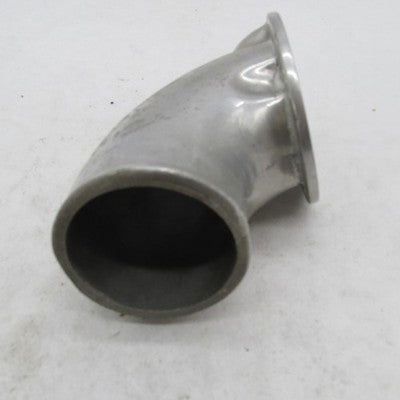 Buell Polished Intake Manfold Elbow 2-1/8" I.D. Male End, 3-1/4" Flang