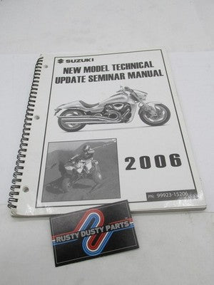 Suzuki Factory 2006 New Model Technical Update Seminar Manual 99923-15