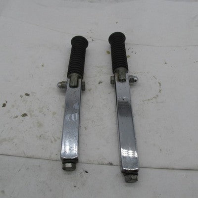 Pair of Harley OEM Rubber Highway Peg Kit w/ Extensions Sportster XL 4