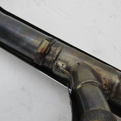 Harley Stock Softail or Dyna Chrome Exhaust System & Python Slash-Cut