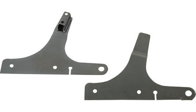 Drag Specialties Sissy Bar Side Plates Chrome 1504-0110