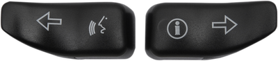 Drag Specialties Turn Signal Switch Extensions Black 2106-0362