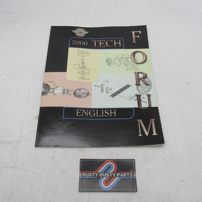 Harley-Davidson Official 2000 Tech Forum English Manual 99370-00
